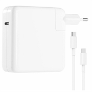 Încărcător USB-C pentru MacBook Pro 16/15" - 96W - Cablu USB-C - Alb