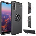 Husă Huawei P20 Pro Magnet Ring Grip / Kickstand - Neagră