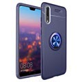 Husă Huawei P20 Pro Magnet Ring Grip / Kickstand - Albastru