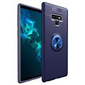 Husă cu mâner cu inel magnetic / cu suport pentru Samsung Galaxy Note9 - Albastru