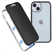 Husă Magnetică cu Sticlă Temperată iPhone 15 Plus - Confidențialitate