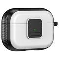 Carcasă magnetică pentru Apple AirPods Pro, design cu cataramă pentru căști Bluetooth TPU Cover cu carabină
