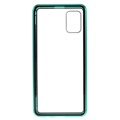 Husă Magnetică Sticlă Temperată Samsung Galaxy A51 - Verde
