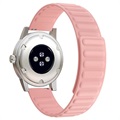 Curea de Sport Silicon Magnetic - Samsung Galaxy Watch4/Watch4 Classic/Watch5/Watch6 - Roz