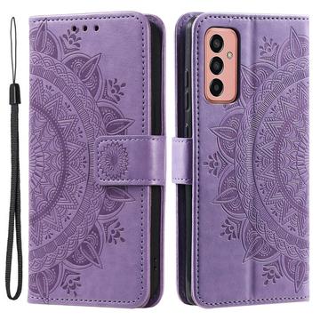 Husă Portofel Samsung Galaxy A14/A14 5G - Mandala - Violet