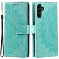 Husă Portofel Samsung Galaxy A54 5G - Mandala - Verde