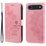 Husă Portofel iPhone 17 Air - Mandala - Roz