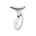Aparat de masaj facial cu efect de lifting Marielle EMS și terapie cu lumină LED - Alb