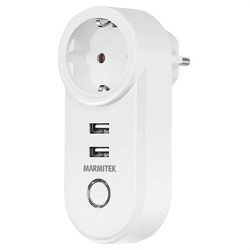 Priză Smart WiFi Marmitek Power Si Cu 2x Porturi USB - 15A