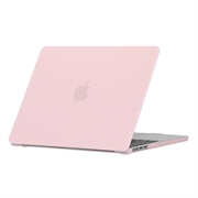 Husă Plastic Mat MacBook Air 13" 2022/2024 - Roz solid