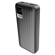 Maxlife MXPB-07 Baterie externă duală USB 20000mAh - Negru