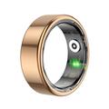Maxlife MXSR-100 Smart Ring with Charging Case - Size: 9/19.1mm (Open-Box Satisfactory) - Gold