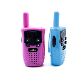 Maxlife MXWT-100 Set Walkie Talkie pentru copii - albastru și roz