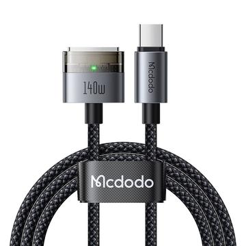 Mcdodo CA-207 140W USB-C la MagSafe 3 Cablu de încărcare - 2m - Negru