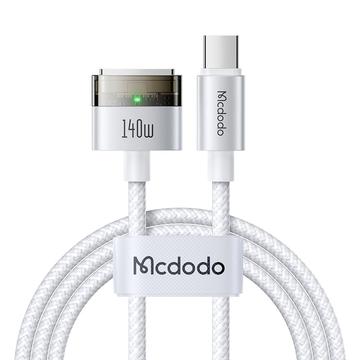 Mcdodo CA-207 140W USB-C la MagSafe 3 Cablu de încărcare - 2m - Alb
