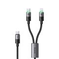Mcdodo CA-6700 Cablu de încărcare rapidă 2 în 1 - USB-C, Lightning - 1.5m