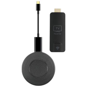 Measy AM18052 USB-C Adaptor de afișare fără fir pentru Screen Mirroring - Negru