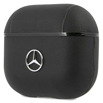 Husă Piele AirPods 3 - Mercedes-Benz Electronic Line - Negru