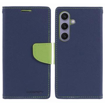 Husă Portofel pentru Samsung Galaxy S24 Mercury Goospery Fancy Diary - Albastru