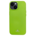 Husă TPU iPhone 15 Plus - Mercury Goospery Glitter - Verde