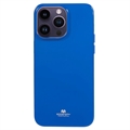 Husă TPU iPhone 15 Pro Max - Mercury Goospery Glitter - Albastru