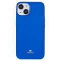 Husă TPU iPhone 14 Plus - Mercury Goospery Glitter - Albastru