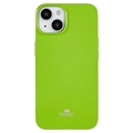 Husă TPU iPhone 14 Plus - Mercury Goospery Glitter - Verde