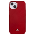 Husă TPU iPhone 14 Plus - Mercury Goospery Glitter - Roșu