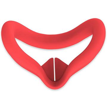 Carcasă din silicon Interfață facială Meta Quest 3S VR - roșu