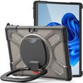 Husă Microsoft Surface Go/Go 2/Go 3  Heavy Duty 360 - negru translucid