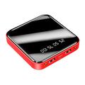 Mini Power Bank 20000mAh - 2x USB - Roșu