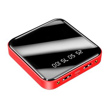 Mini Power Bank 20000mAh - 2x USB - Roșu