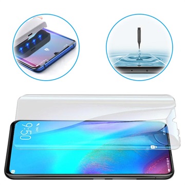 Geam Protecție Ecran - 9H - Sticlă Temperată Huawei P30 Pro - Mocolo UV - Clar