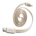 Cablu USB-C magnetic plat Momax DC88 Mag.Link - 100W, 1m - bej