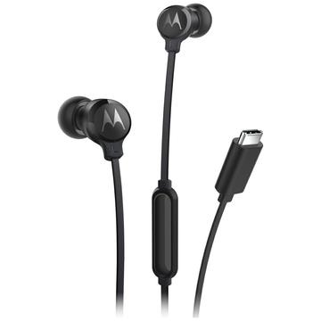 Căști intraauriculare Motorola 3C-S Wired USB-C - Negru