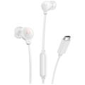 Căști intraauriculare Motorola 3C-S cu fir USB-C - alb