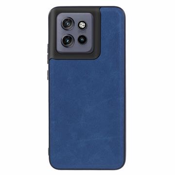 Husă Hibrid Acoperită Motorola Edge 50 Neo - Albastru
