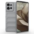 Husă TPU Motorola Edge 50 - Rugged - Gri Deschis