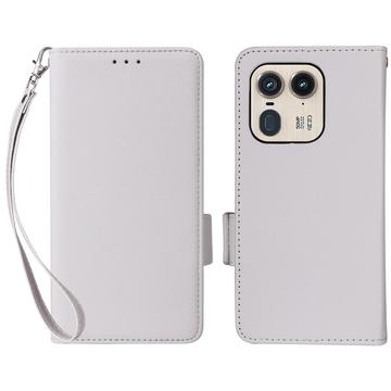 Husă Portofel cu Închidere Magnetică Motorola Edge 50 Ultra/Moto X50 Ultra - alb