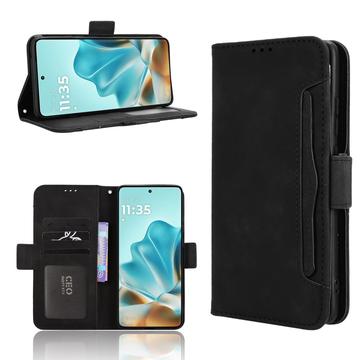 Husă portofel pentru card Motorola Edge 60/60 Fusion - Negru