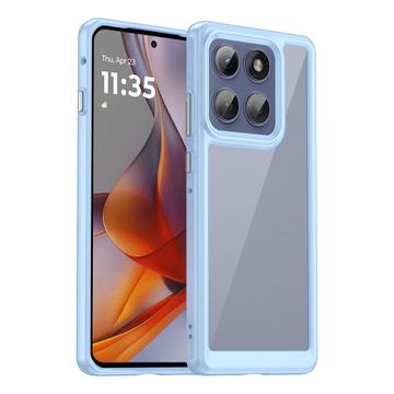Husă Hibrid Motorola Edge 60 Pro - Anti-Shock - Albastru