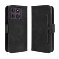 Husă portofel pentru card Motorola Edge 60 Pro - Negru