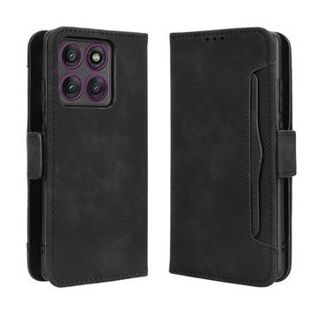 Husă portofel pentru card Motorola Edge 60 Pro - Negru