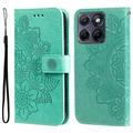 Husă Portofel Motorola Edge 70 Fusion/70 Fusion+ - Mandala - Verde