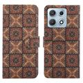 Husă portofel boemă Motorola Edge 70 Max - Inimi