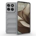 Husă TPU Motorola Edge 70 - Rugged - Gri Deschis