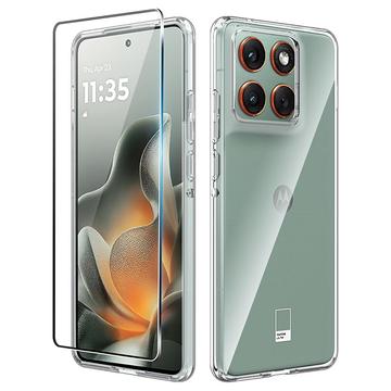 Husă TPU și Geamuri Protecție Ecran Motorola Edge 70 - Saii 2-în-1