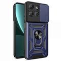 Husă Hibridă Motorola Moto G Power (2025) cu Inel Rotativ cu Ecran pentru Cameră
