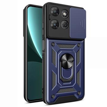 Husă Hibridă Motorola Moto G Power (2025) cu Inel Rotativ cu Ecran pentru Cameră
