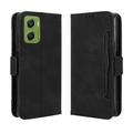 Husă portofel pentru card Motorola Moto G06/G06 Power - Negru